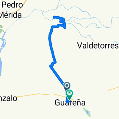 De BA-043, Guareña a Calle Atrás 40, Guareña