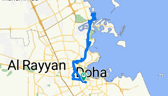 Ibn Mahmoud Street, Doha to Aseer Street, Doha