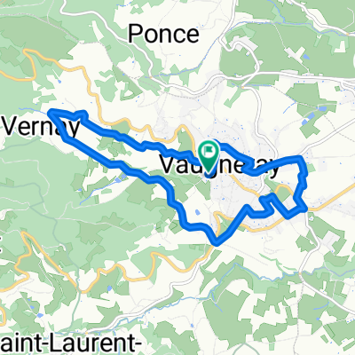 Itinéraire à partir de Chemin de la Garenne 22, Vaugneray
