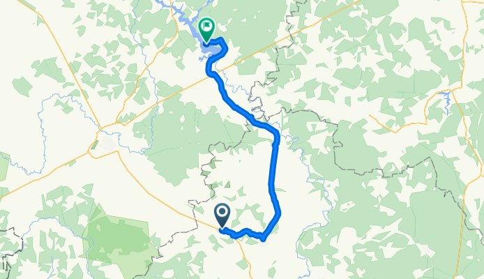 От улица Ленина, Сеща до Unnamed Road
