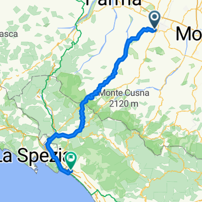 Gemona del Friuli - Carrara: quarta tappa