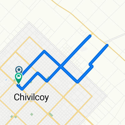 De Avenida Urquiza 101–149, Chivilcoy a Paso de la Patria 6–50, Chivilcoy
