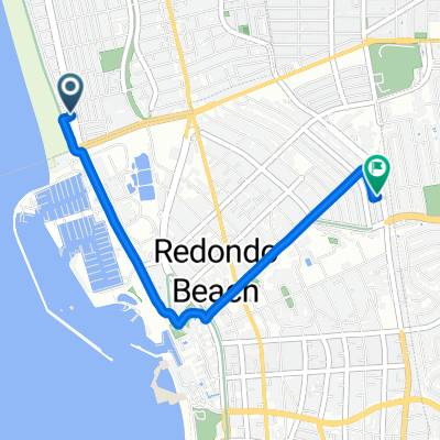 101 Hermosa Ave, Hermosa Beach to 425 N Prospect Ave, Redondo Beach
