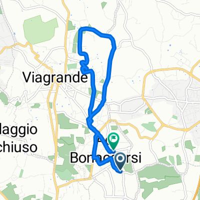 Da Via Ramondetta 40, Aci Bonaccorsi a Via Stefano Garozzo 6/A, Aci Bonaccorsi