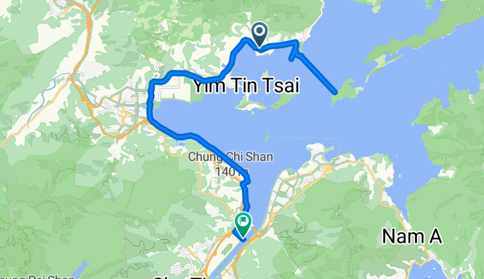 汀角 to 沙田雙子橋 Shatin Twin Bridge