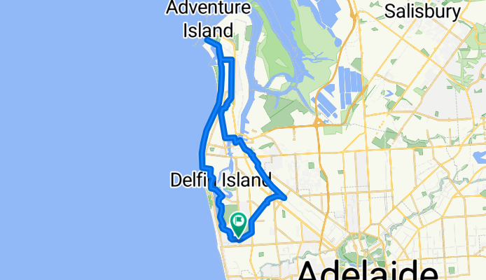 Grange-Outer harbour-Woodville-return