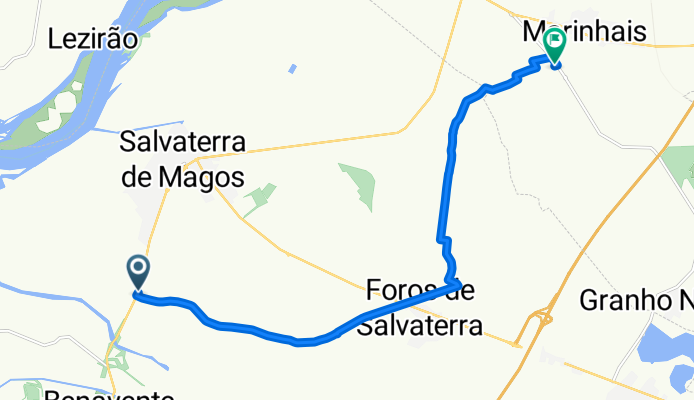 De N118, Benavente a Estrada Militar 139, Marinhais