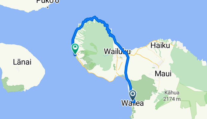 kihei to lahaina (west maui loop)