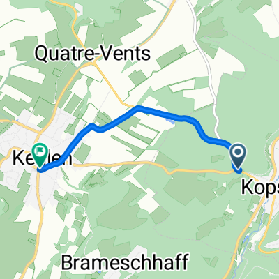 De Rue de Saeul, Kopstal à Rue des Romains 12, Kehlen