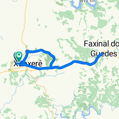 De Rua Dolvino Cavagnoli, 1–189, Xanxerê a Rua Fioravante Zaffari, 124–216, Xanxerê