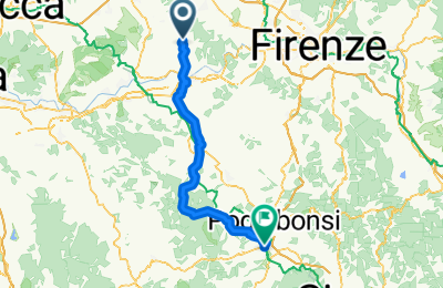 Route in der Bikemap App öffnen