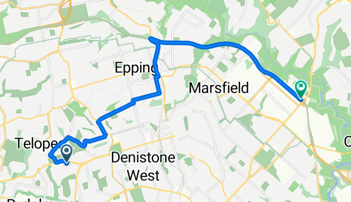 Weekday traffic route