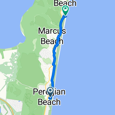 Route fr 10 Kingfisher Drive, Peregian Beach