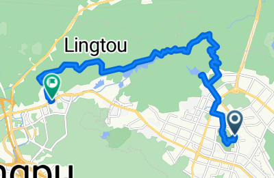 Route in der Bikemap App öffnen