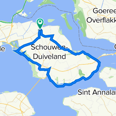 Zuiddijkstraat 2, Brouwershaven naar Markt 42, Brouwershaven