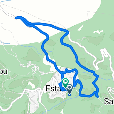 Da Frazione Estaod 126, Montjovet a Frazione Estaod 76, Estaod