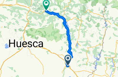 Route in der Bikemap App 枚ffnen