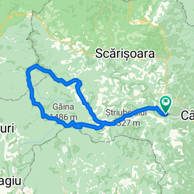 Circuitul Vf. Curcubata Mare - Vf. Gaina