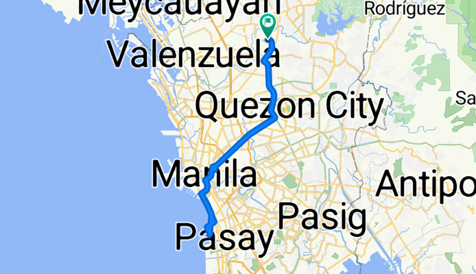 Pablo Dela Cruz 190, Quezon City to PICC MANILA  to ACF Road 190, Quezon City
