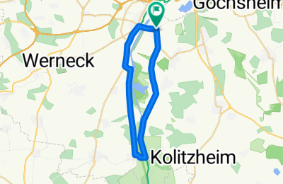 Route in der Bikemap App öffnen