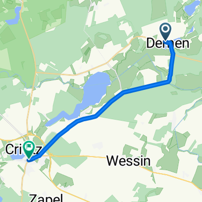 Fritz-Reuter-Straße 32, Demen nach Breite Straße 24, Crivitz