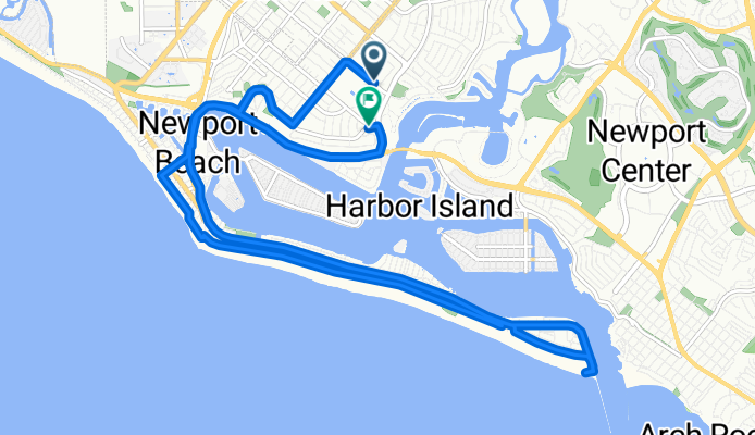 1680 E 16th St, Newport Beach to 435–459 Cliff Dr, Newport Beach
