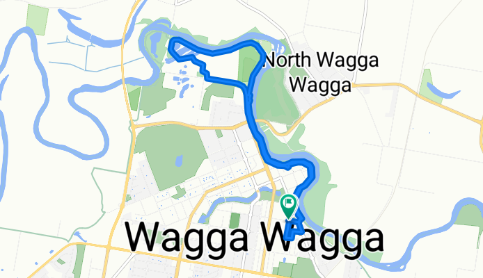 Wagga Wagga - Wiradjuri Walking Track circuit