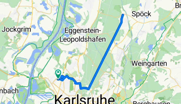 Ferdinand-Keller-Straße 21–27, Karlsruhe nach Ferdinand-Keller-Straße 25, Karlsruhe