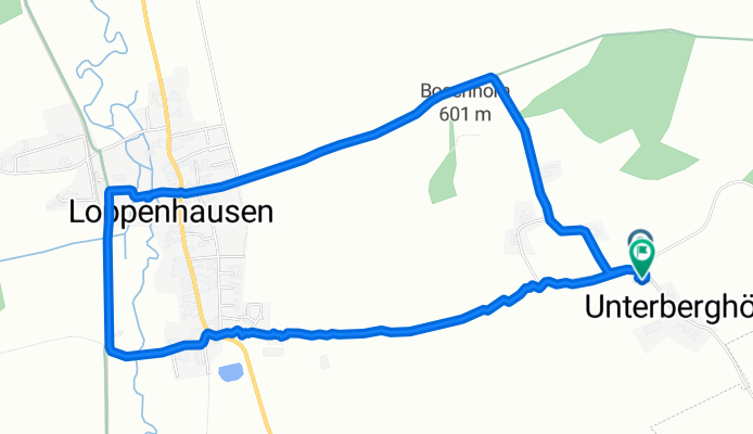 Unterberghöfe-Loppenhausen-Kneipp-Oberberghöfe