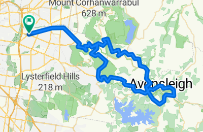 Route in der Bikemap App öffnen