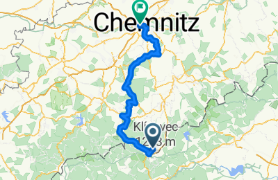 Route in der Bikemap App öffnen