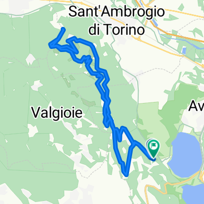 Da Via Sacra San Michele 21, Avigliana a Via Sagra San Michele 23, Avigliana
