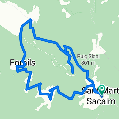 De Barri St Marti Sacalm 3, Sant Martí Sacalm a Diseminado Afueras 4, Sant Martí Sacalm