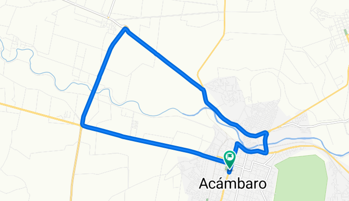 De Primero de Mayo 793A, Acámbaro a Primero de Mayo 793A, Acámbaro