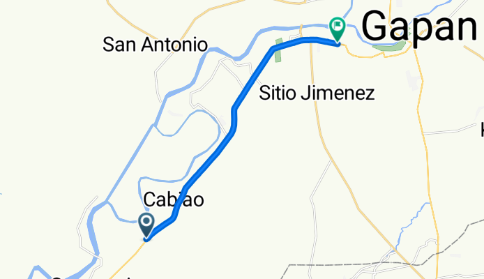 Gapan-Olongapo Road, Cabiao to Gapan-Olongapo Road, San Isidro