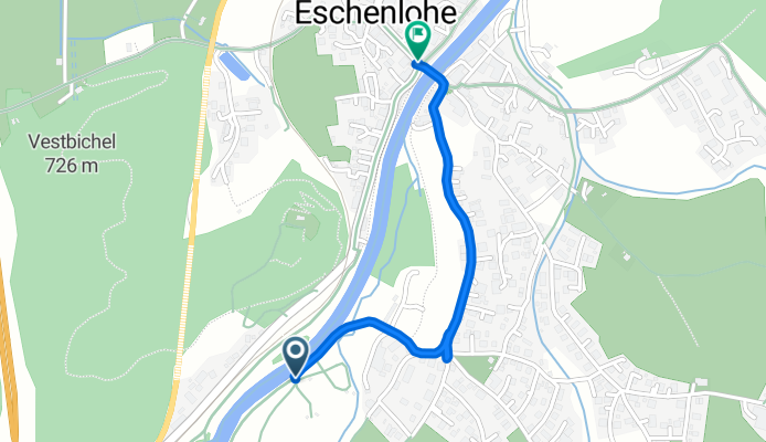 Garmischer Straße 50–56, Eschenlohe nach Garmischer Straße 10, Eschenlohe