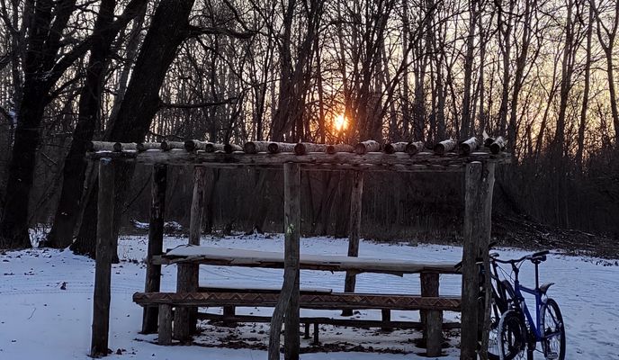 Foto 1 der Bikemap-Route "От Балаклейский район до Октябрьская 3, Донець"