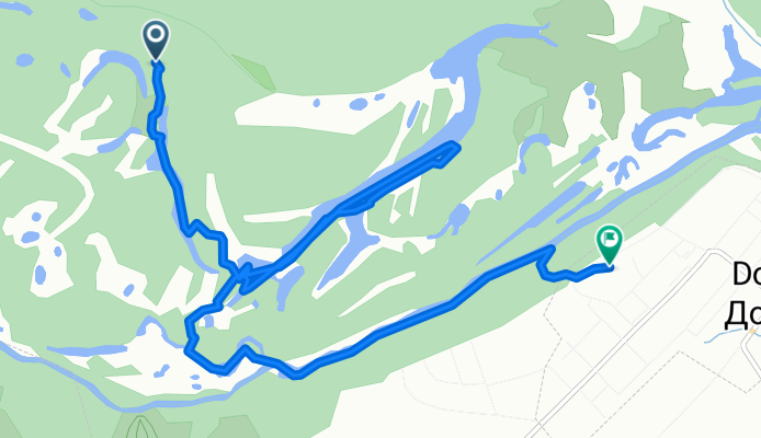 От Балаклейский район до Октябрьская 3, Донець