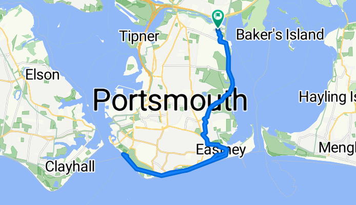 31 Althorpe Dr, Portsmouth to 33 Althorpe Dr, Portsmouth