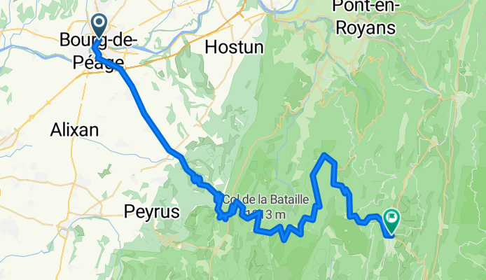 Land der 1000 Gerüche T5 - Von Romans-sur-Isère nach Vassieux-en-Vercors