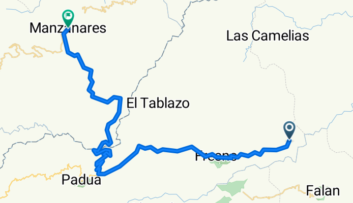 Ruta relajada en Manzanares