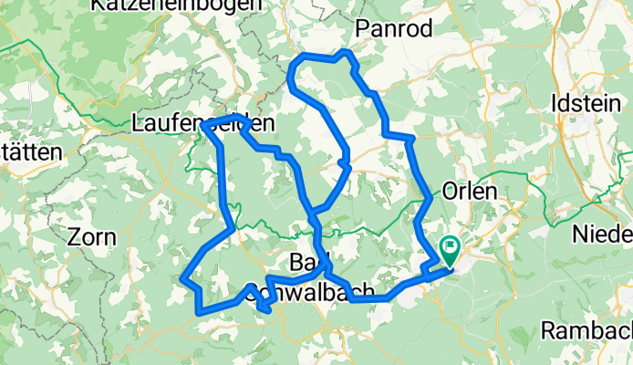 Taunusstein-Burg Hohenstein-Bad Schwalbach-Taunusstein