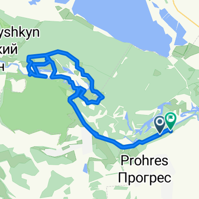 От Unnamed Road до Октябрьская 1, Донець