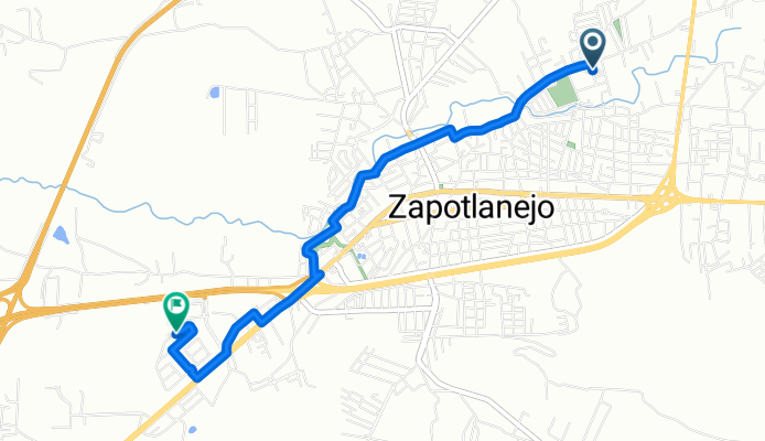 De San Martin 5, Zapotlanejo a Calle Sin Nombre 8C, Zapotlanejo