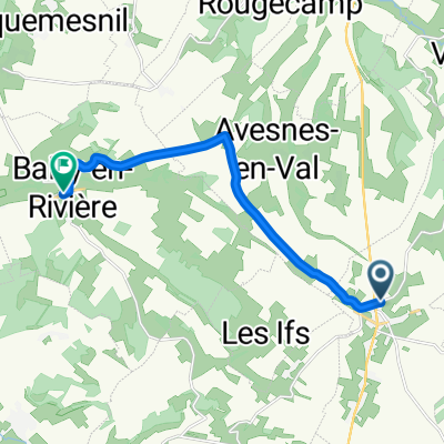 De 12 Chemin de la Briqueterie, Fresnoy-Folny à 17 Rue Pierre Bourdier, Bailly-en-Rivière