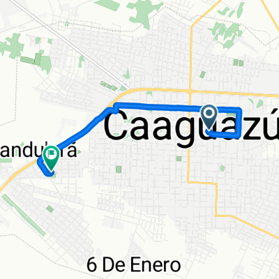 De 15 De Agosto, Caaguazú a Doble Avenida CONAVI, Caaguazú
