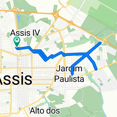 De Rua Cardoso de Melo, 440, Assis a Rua Cardoso de Melo, 440, Assis