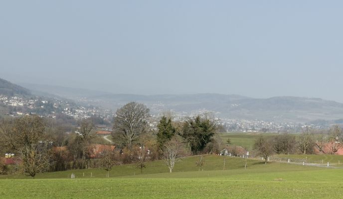 Foto 1 de la ruta de Bikemap "Gerade Fahrt in Römerswil"