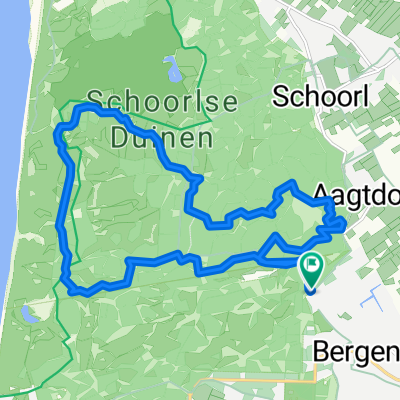 MTB Schoorl vanaf Bergen