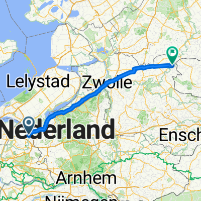 Nijkerkerweg, Bunschoten-Spakenburg naar Doorbraakweg, Gramsbergen